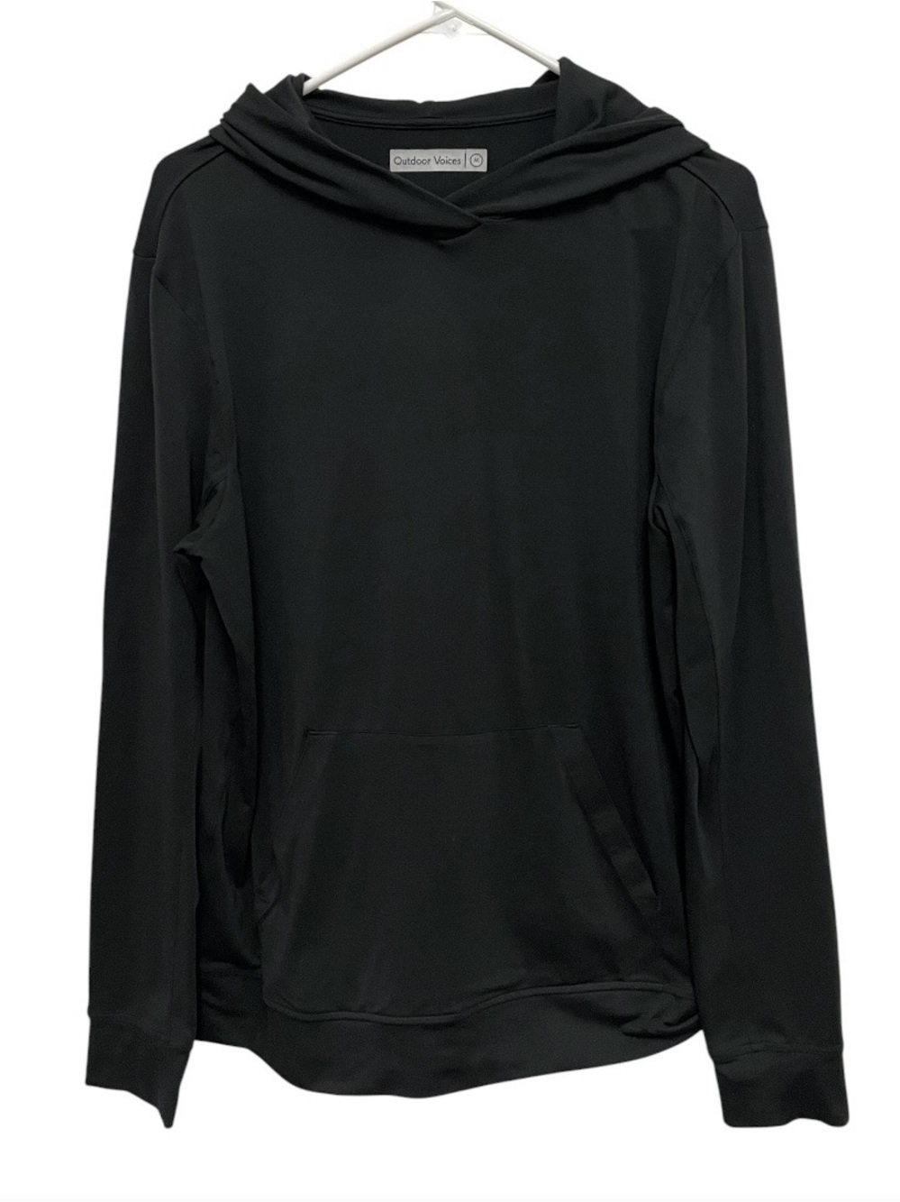 Outdoor voices black pullover hoodie